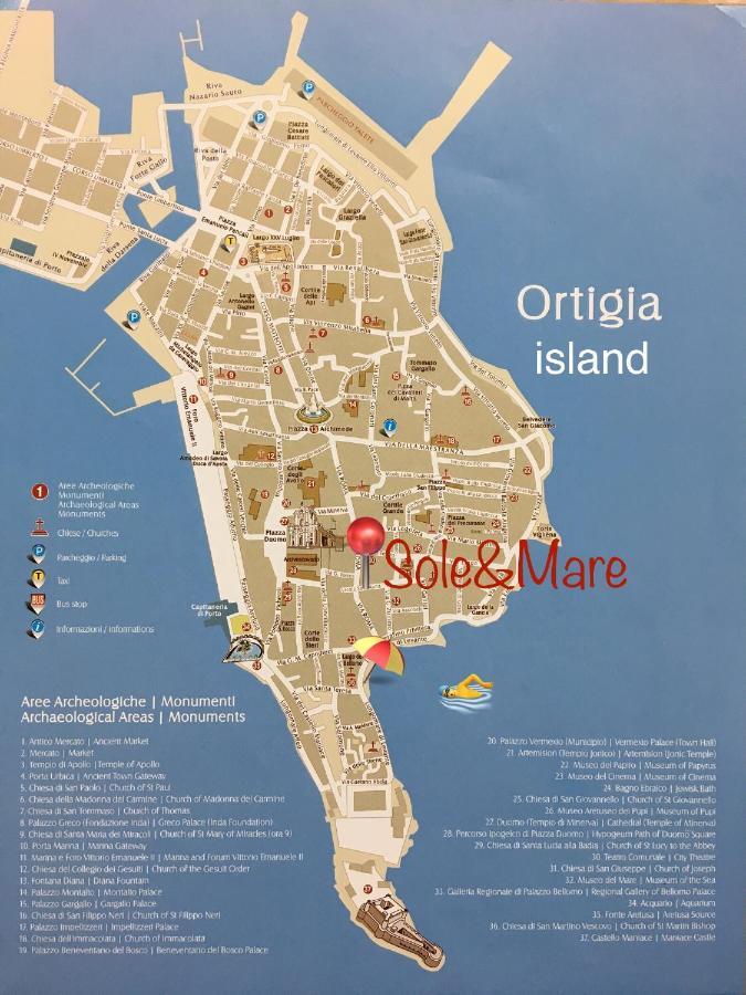 הוילה סירקוזה Sole&Mare Ortigia מראה חיצוני תמונה
